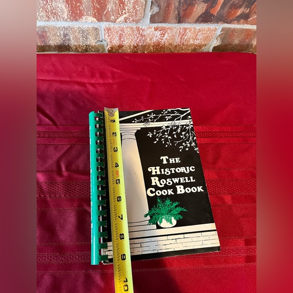 The Historic Roswell, Georgia Cookbook 1982 Spiral Bound -writing inside cover - Picture 7 of 9